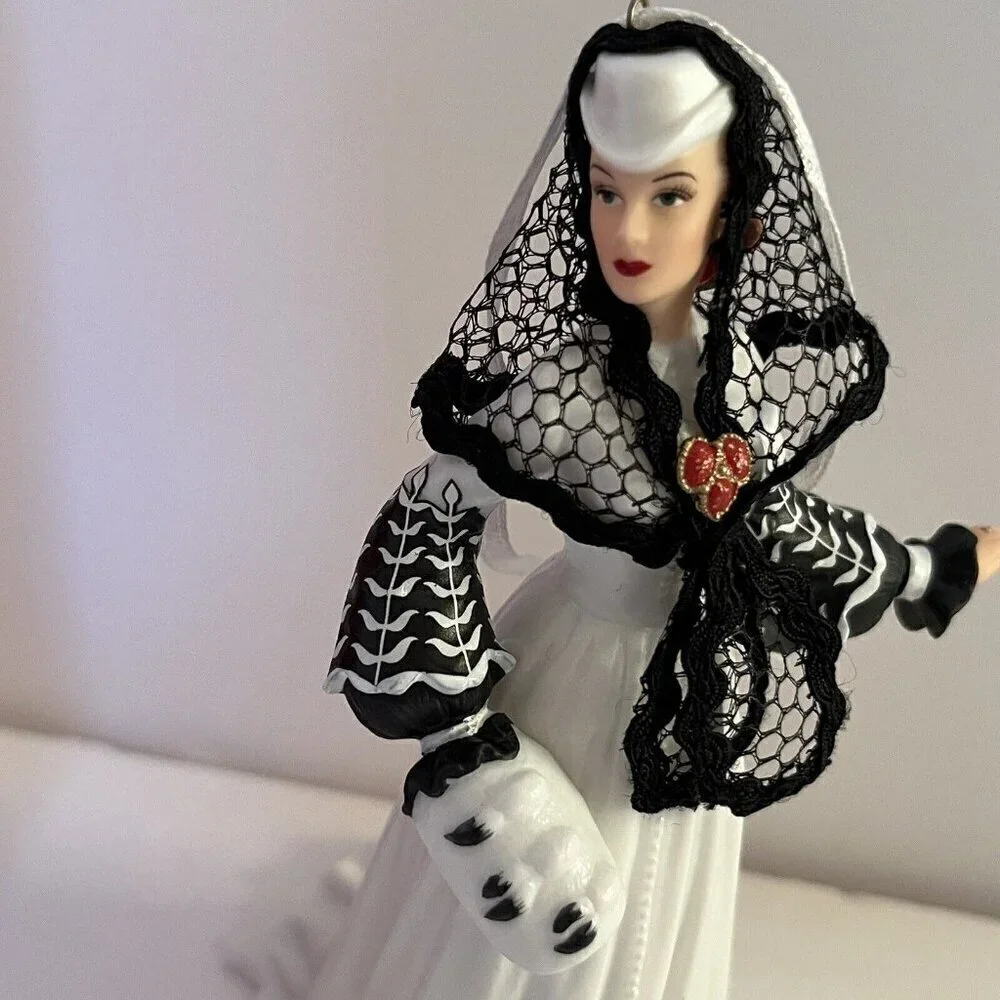 Hallmark Keepsake Ornament Scarlett O'Hara Gone With The Wind Set of 4 in Box